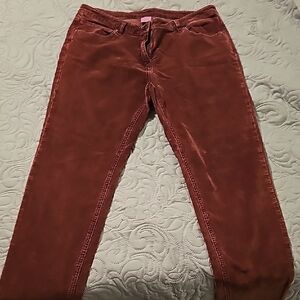 Poetry Brown Straight Leg Corduroy Jean